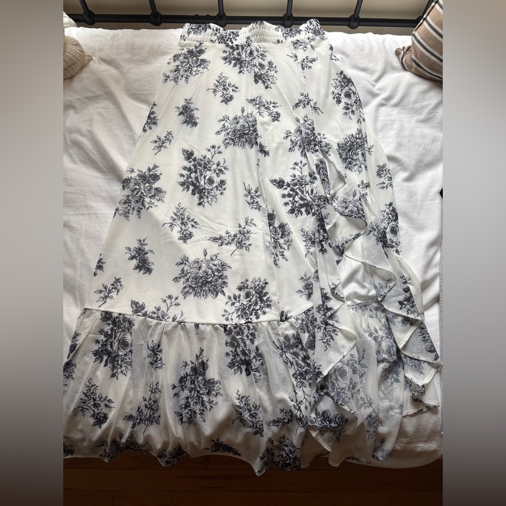 Floral Print Women's Skirt
